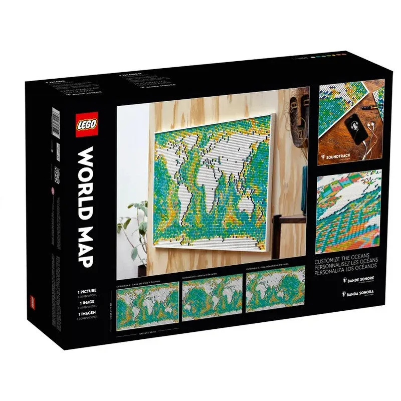 31203 LEGO® Art World Map