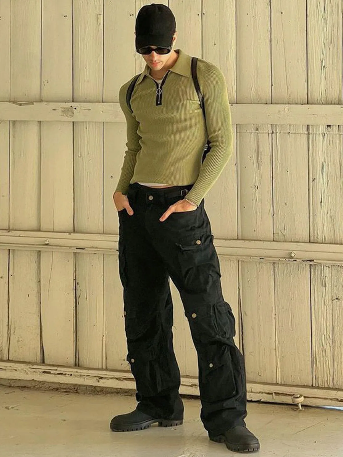 Aelfric Eden Vintage Multi-pocket Cargo Pants