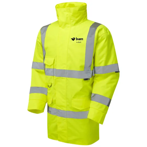 BAM Nuttall Padded Hi Vis Jacket