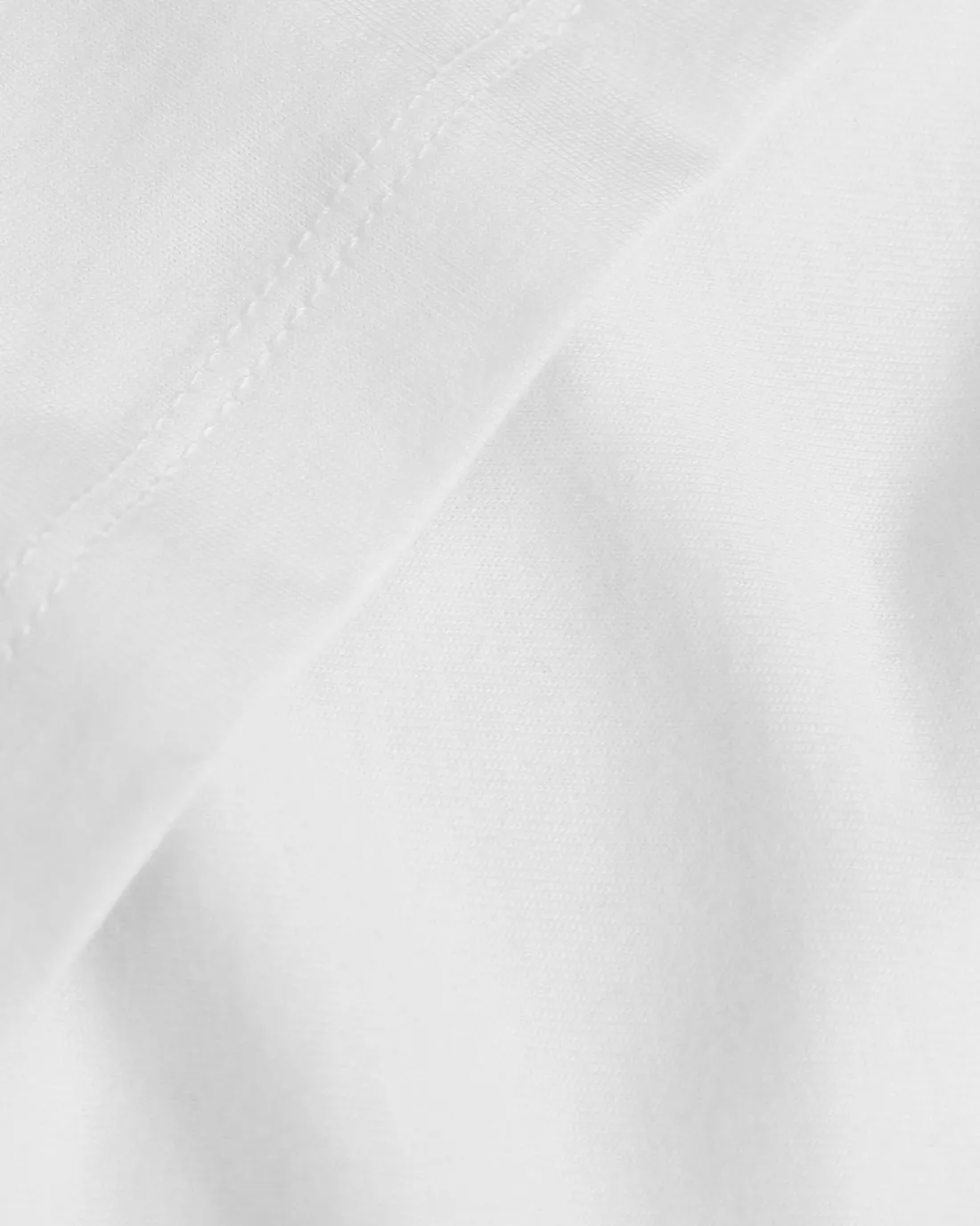 Big Collar T-Shirt White