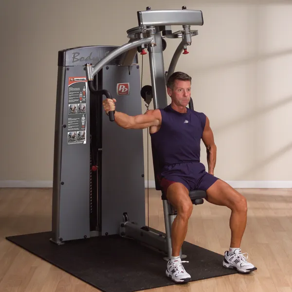 Body-Solid - DUAL PEC/FLY-MACHINE, FREESTANDING 210LB STACK