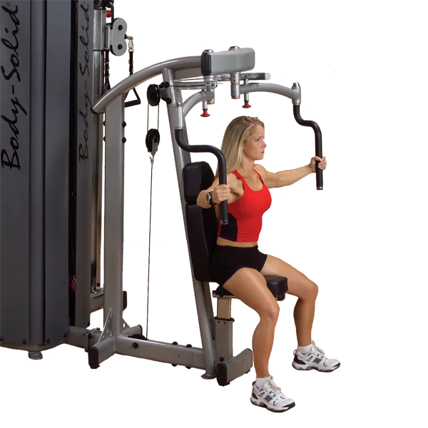 Body-Solid - DUAL PEC/FLY-STATION, DGYM 210LB STACK