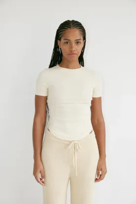 Bohème - The Short Sleeve Tee - Off-White