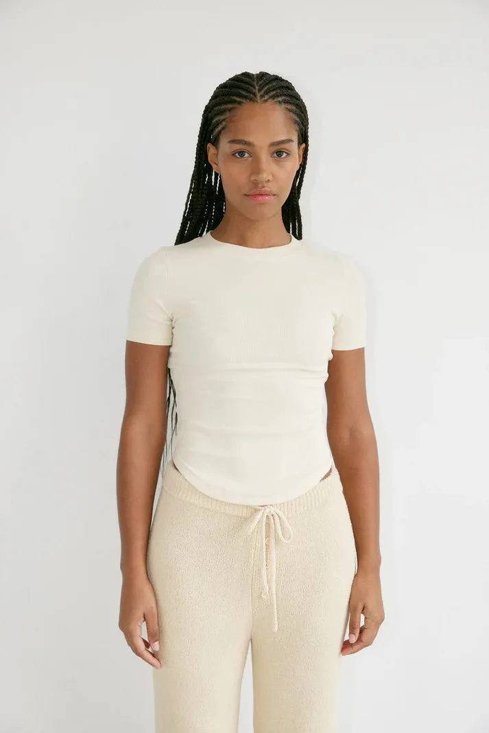 Bohème - The Short Sleeve Tee - Off-White