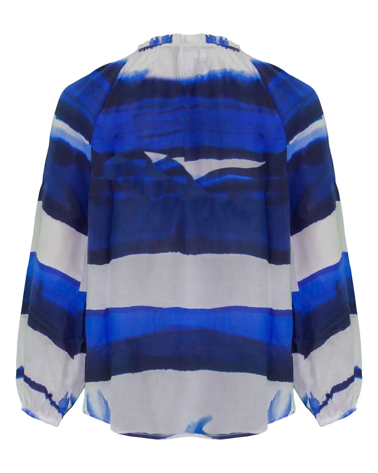 Bold Wave Print Top