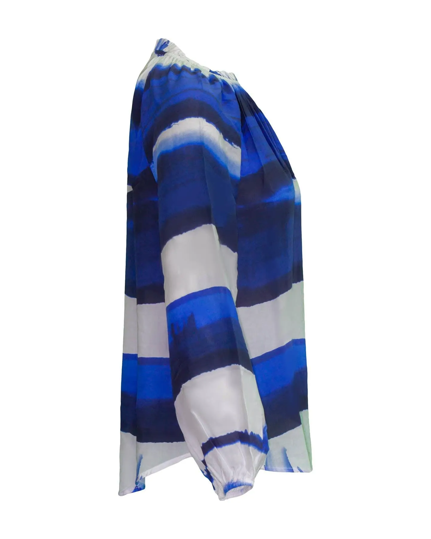Bold Wave Print Top