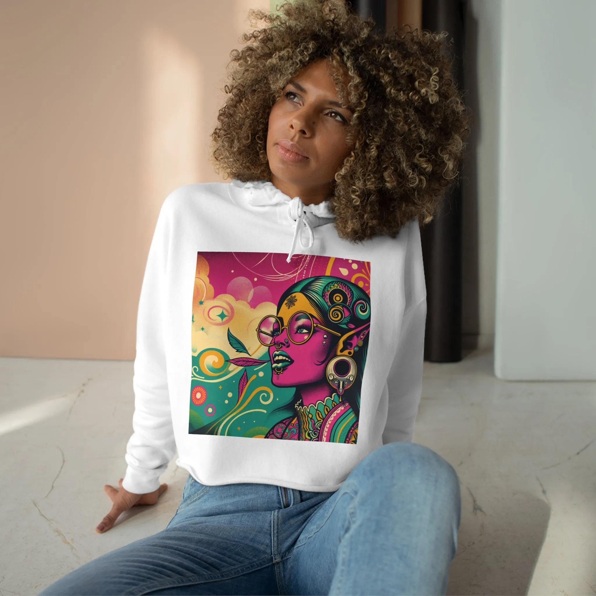 Brandy Van's Crop Hoodie