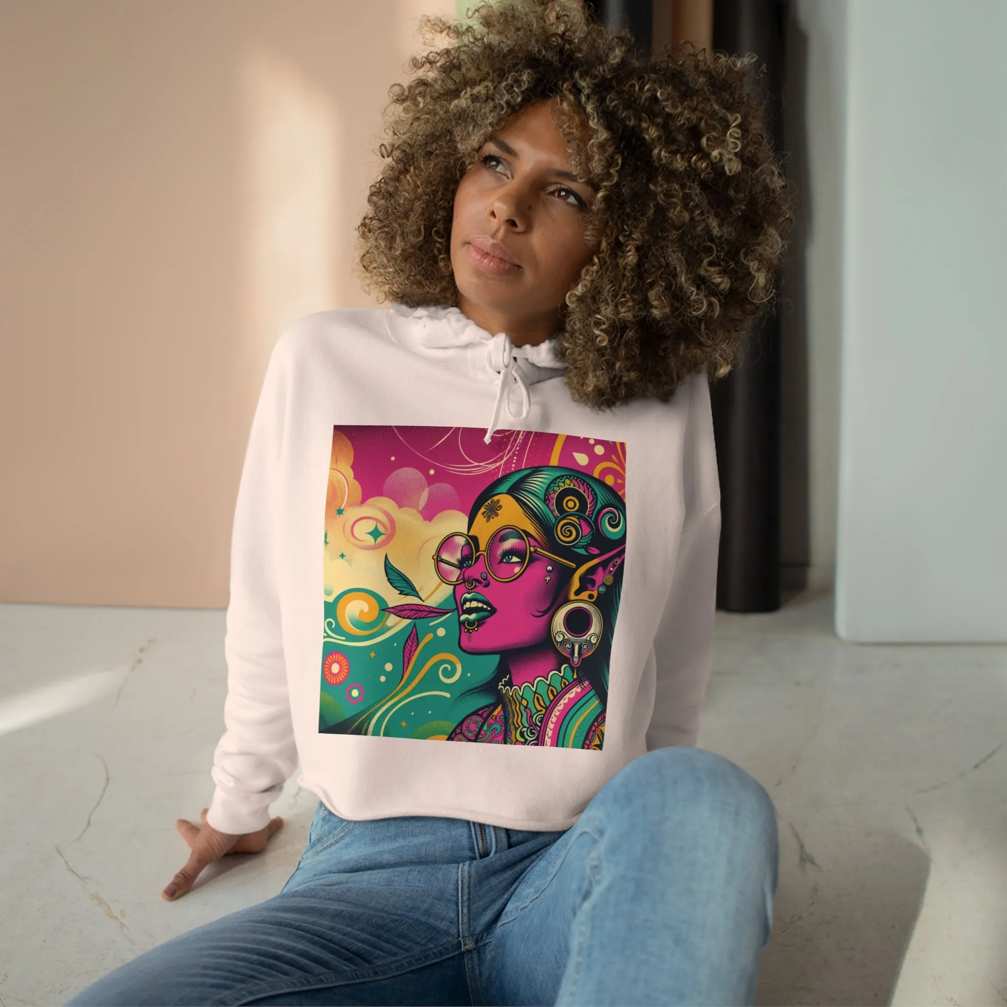 Brandy Van's Crop Hoodie