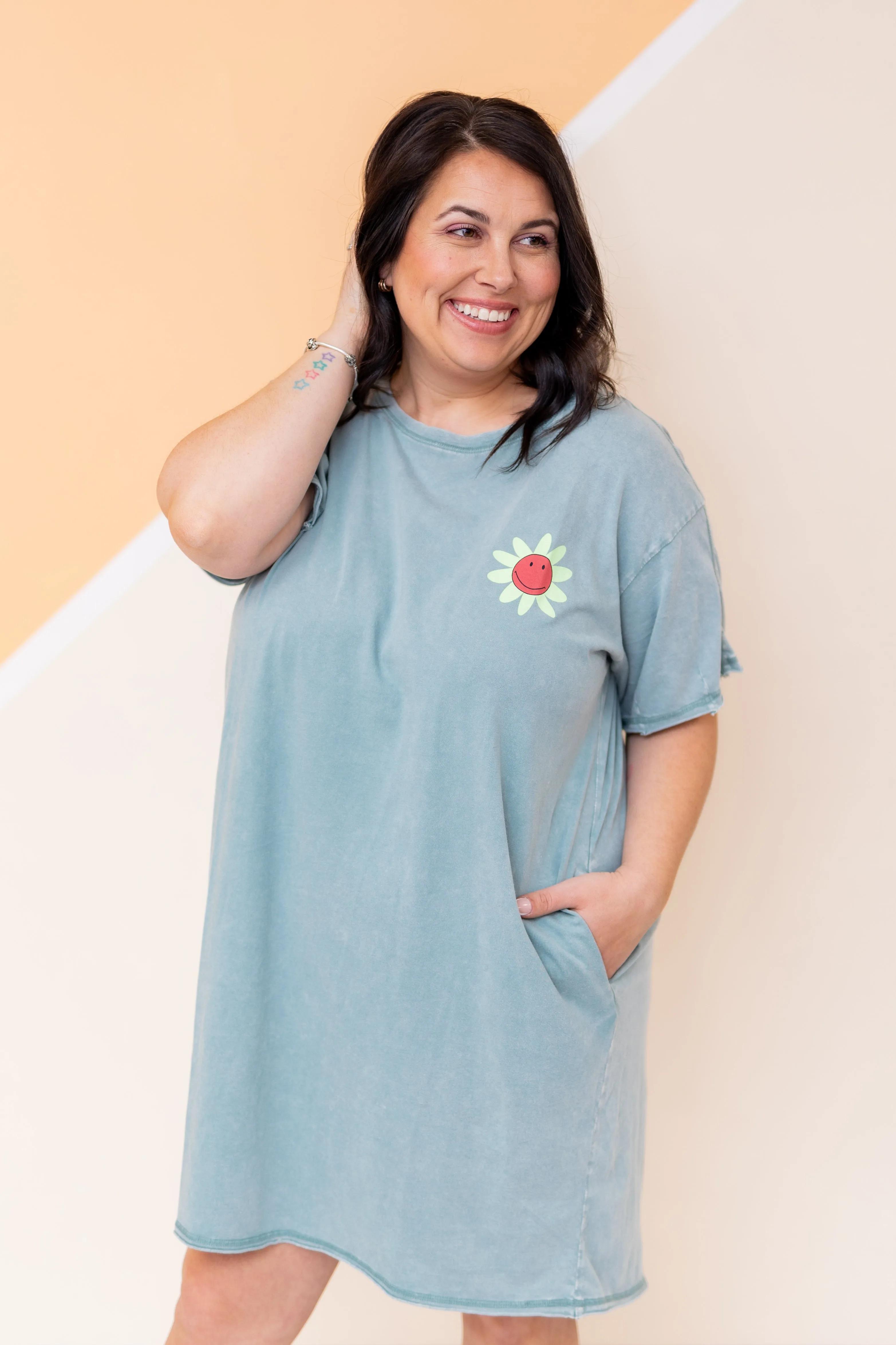 Bright Sun Shiny Day T-Shirt Dress