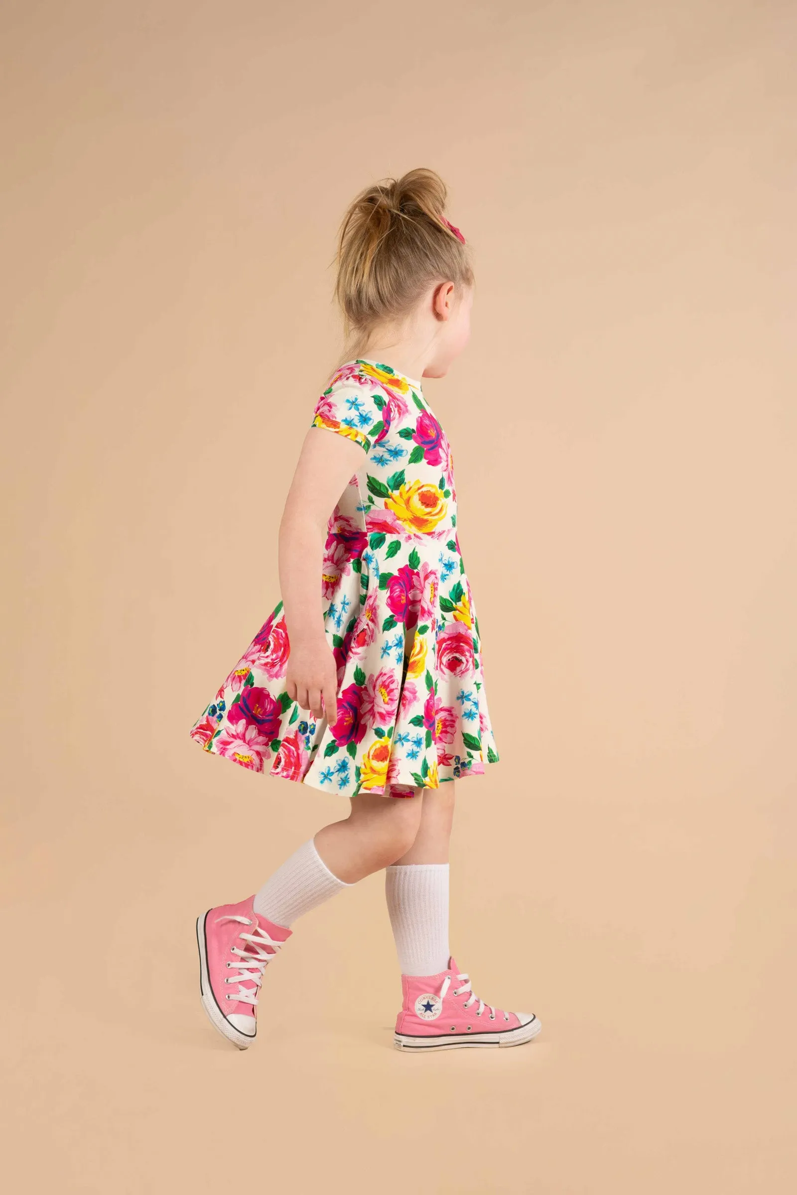 Chintz Waisted Dress