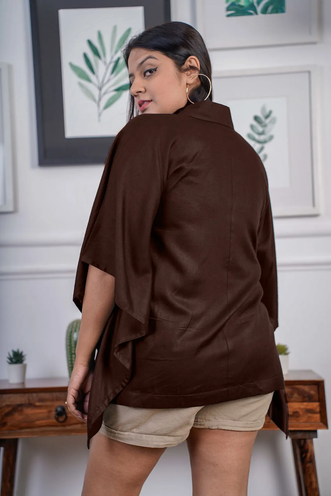 Coffee Kaftan Top - Creative Chaos