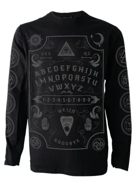 Darkside - OUIJA BOARD - Men's Long Sleeve - Black