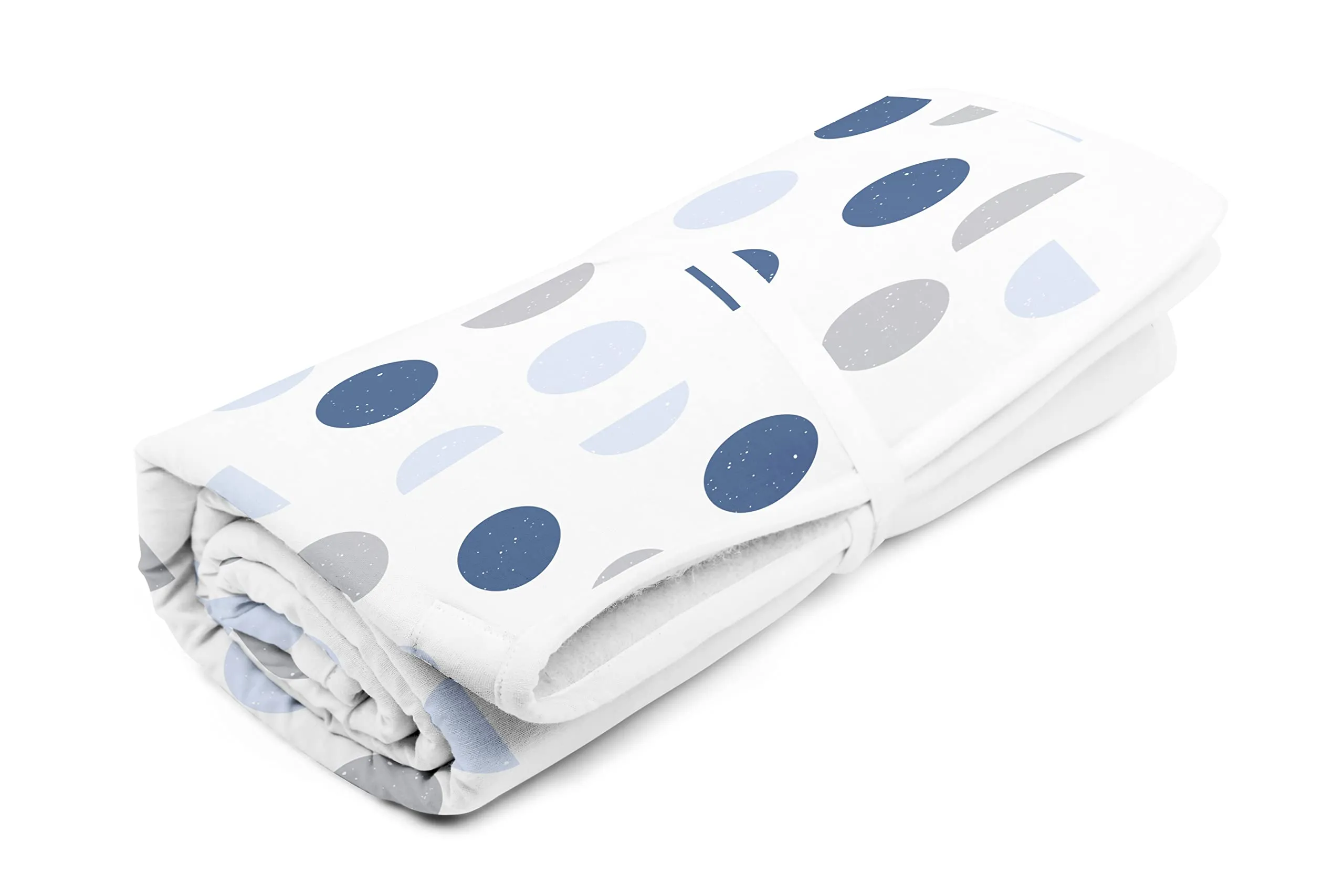 Encasa Homes Ironing Mat (Large 120 x 70 cm) with 3mm Felt Padding, Silicone Iron Rest Protector, Steam Press on Table, Bed, Portable, Heat Reflective, Foldable, Washable, Printed - Big Leaves Green