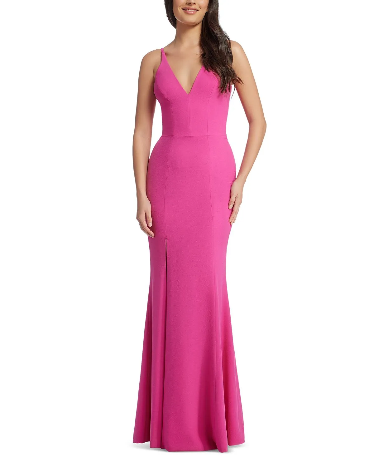 Evening dress Iris with a high slit Dress the Population