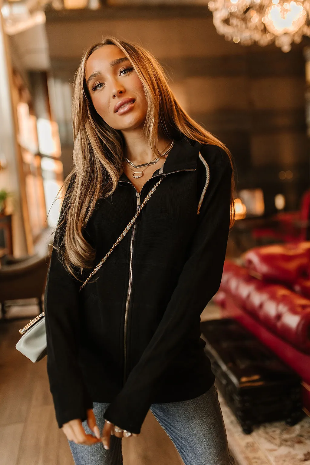FullZip Sweatshirt (Black)