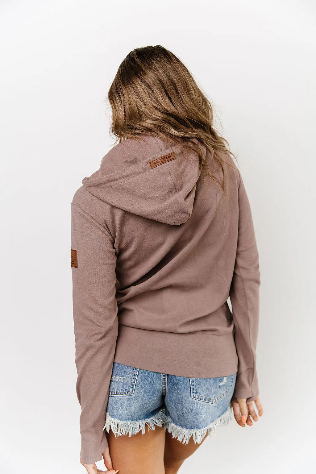 FullZip Sweatshirt (Dusty Mauve)