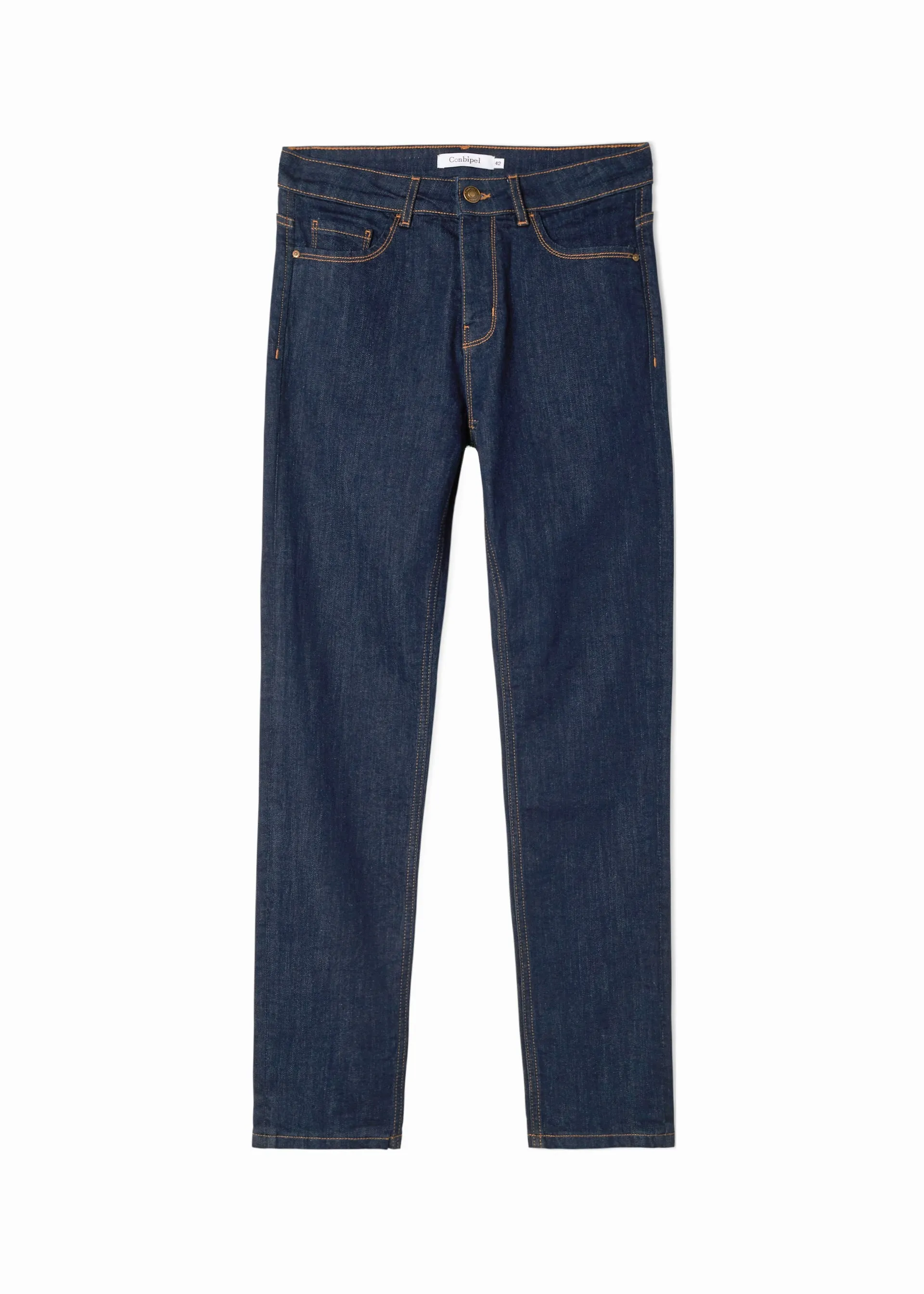 Jeans slim a vita alta