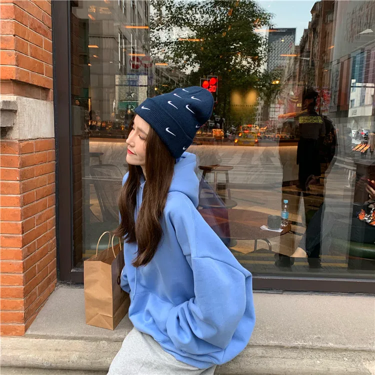 [Korean Style] Kathie Solid Color Oversized Hoodie