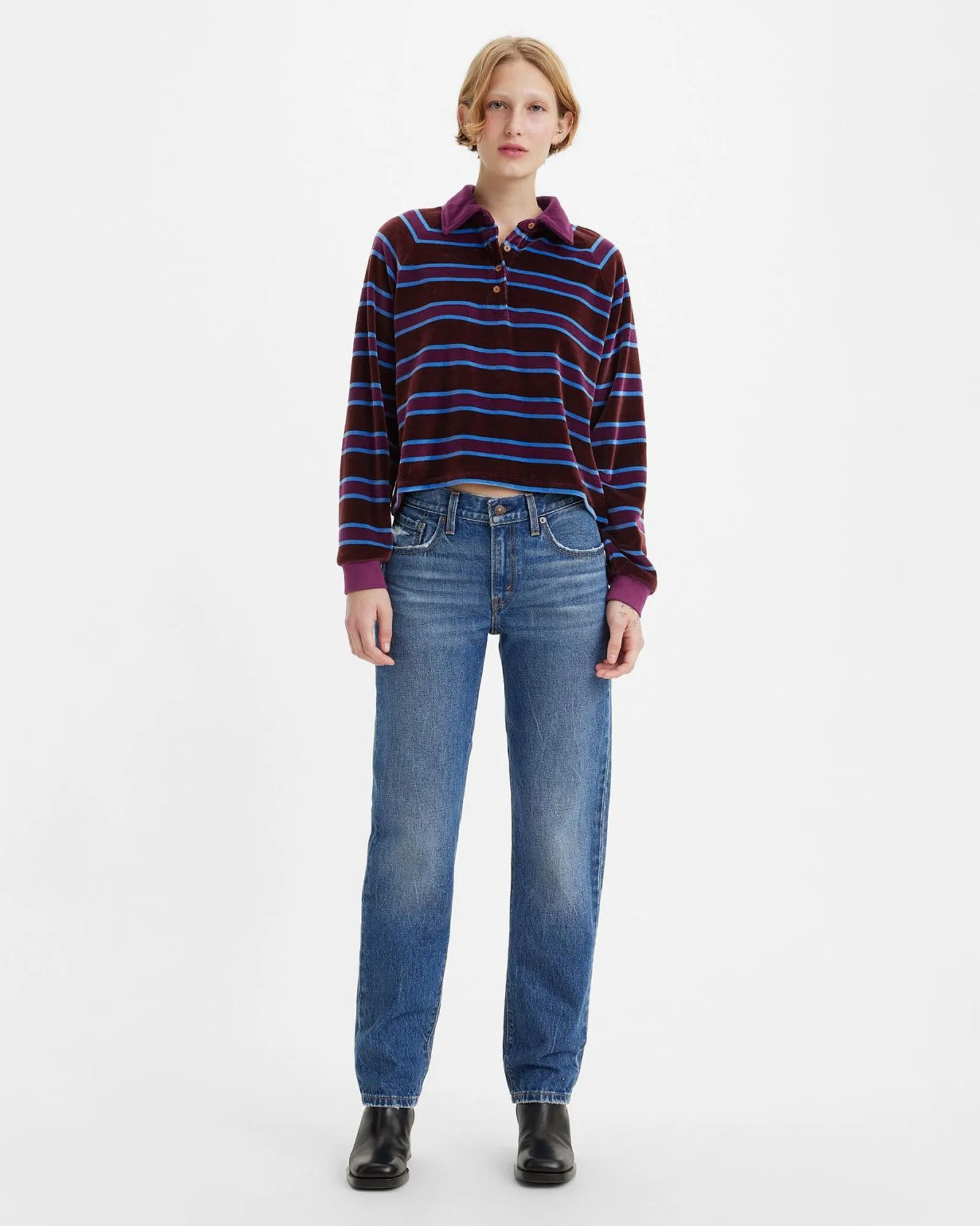 Levi's® Womens Middy Straight Jeans - Idle Time