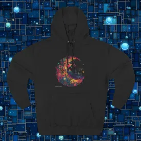 Lunar forest moon Ladies Premium Hoodie