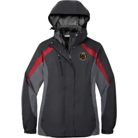 MD Jr. Black Bears Ladies Colorblock 3-in-1 Jacket