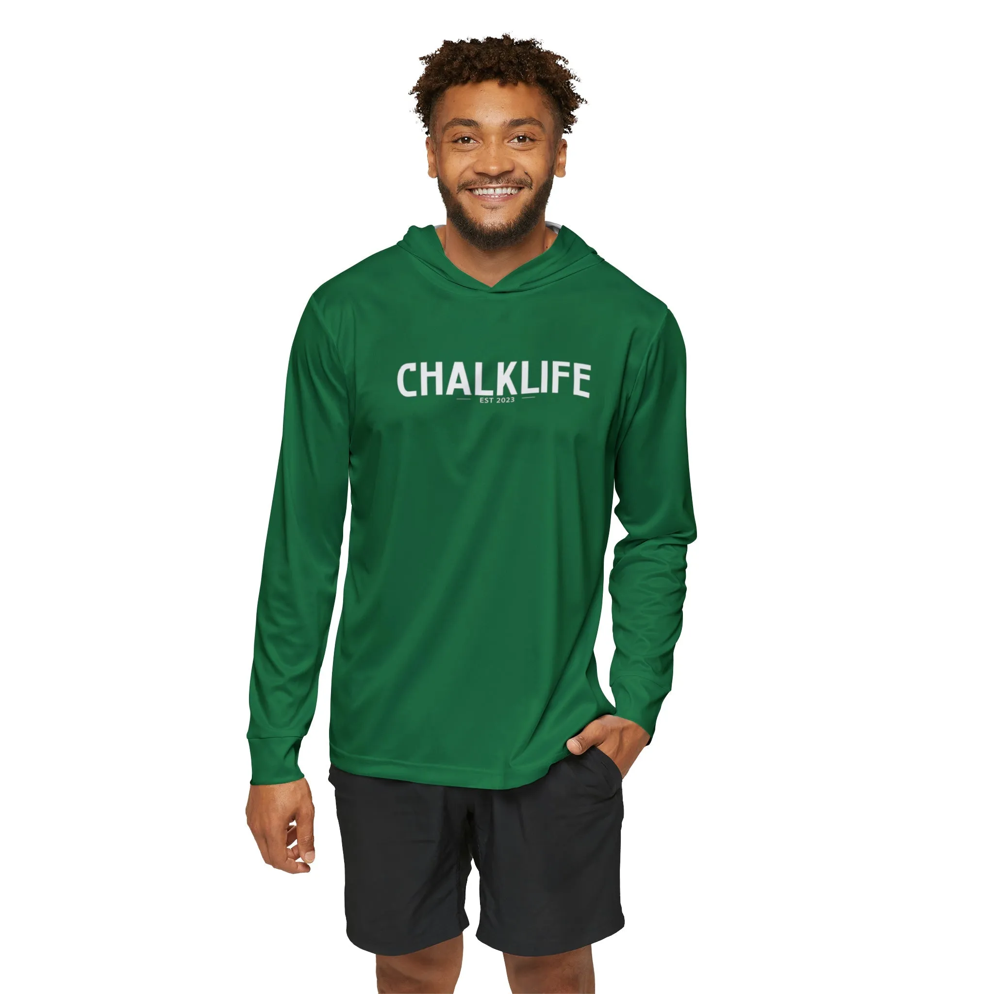 Men's Gymnastics Performance Hoodie - Dark Green
