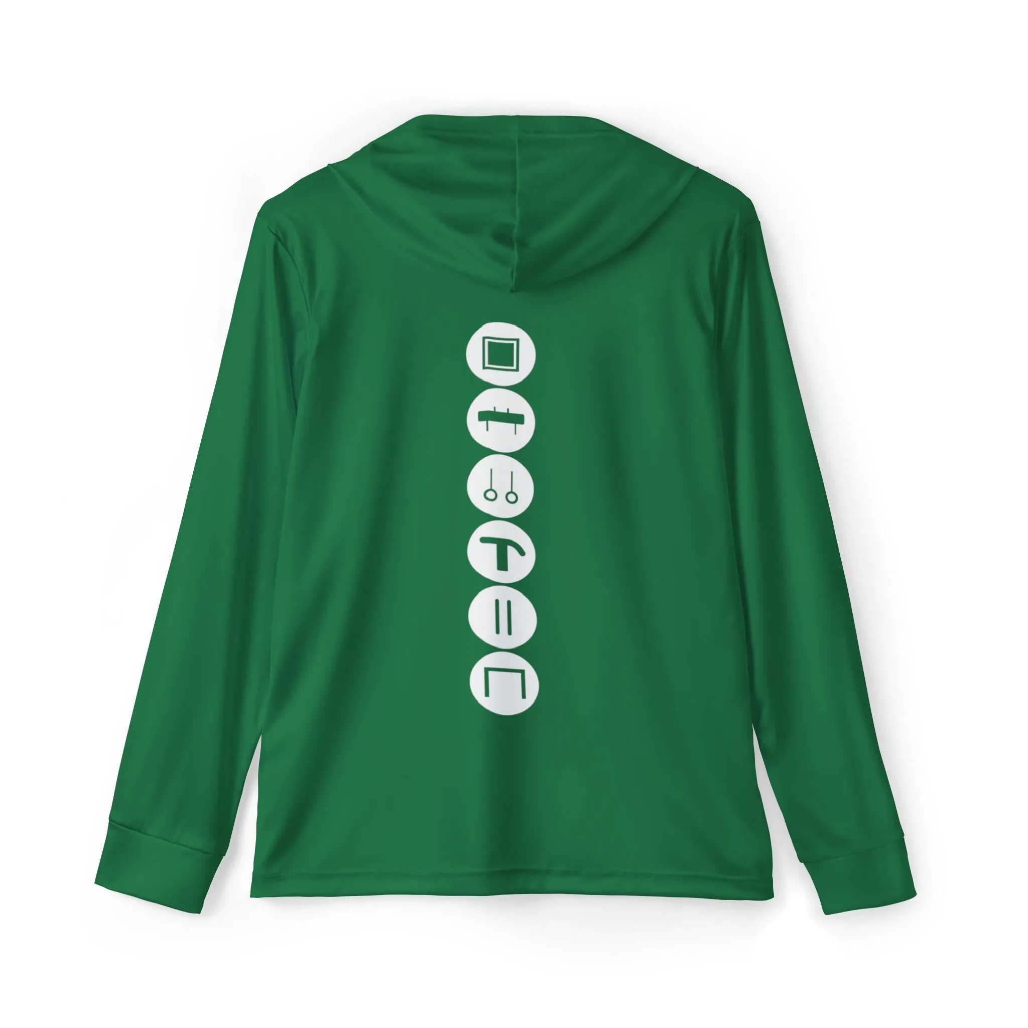 Men's Gymnastics Performance Hoodie - Dark Green