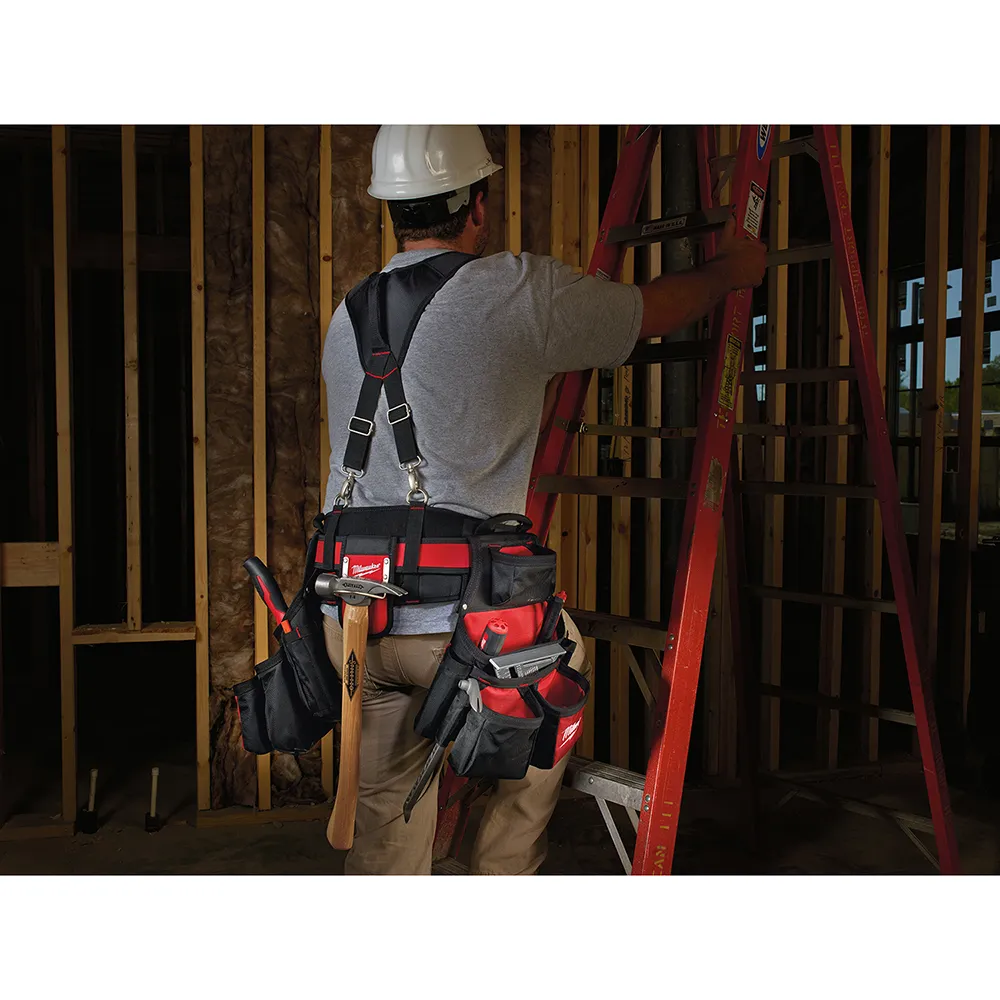 Milwaukee Contractor Work Belt With Suspension Rig