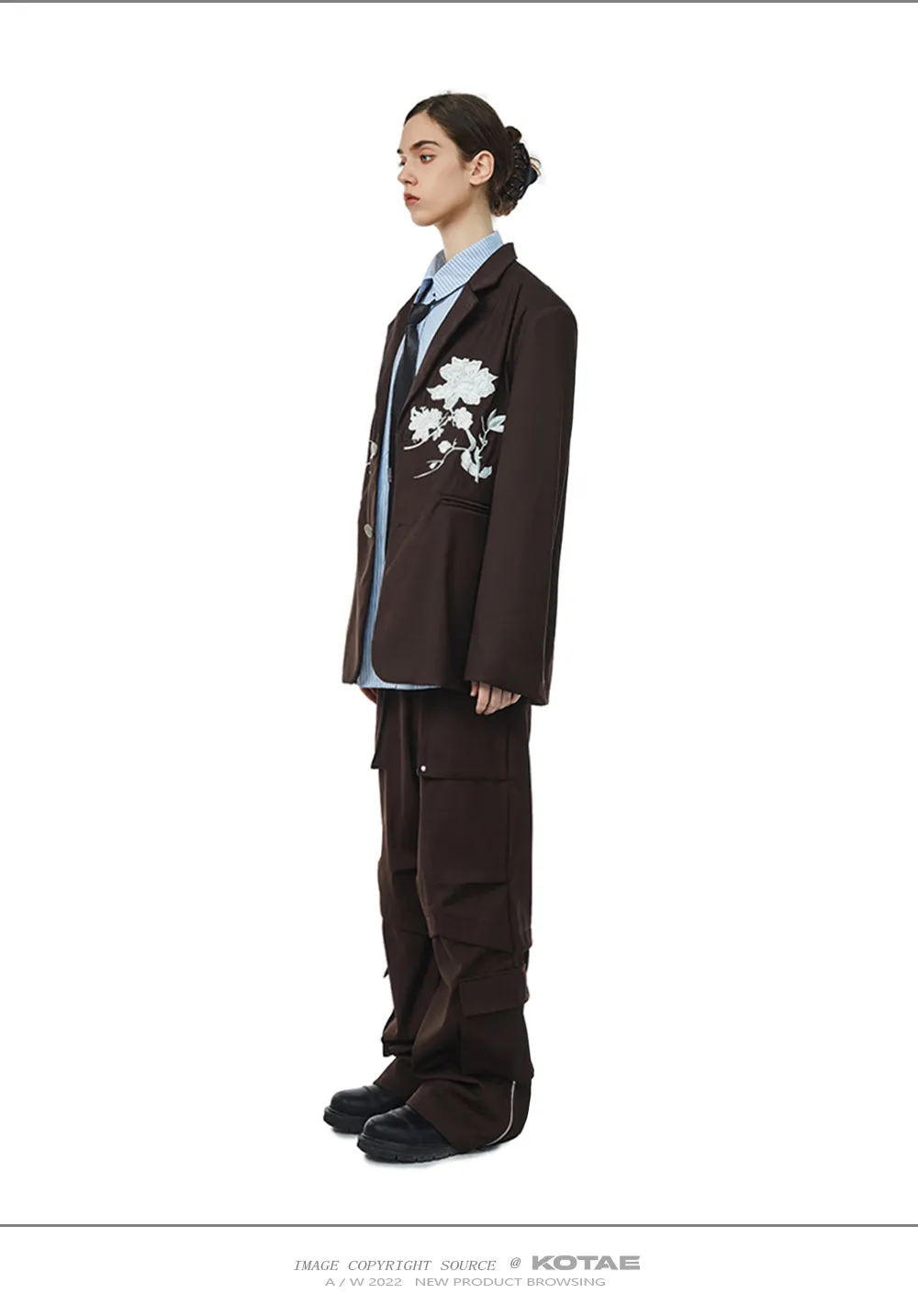Multi-pocket casual pants