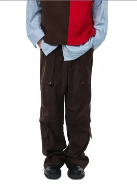 Multi-pocket casual pants