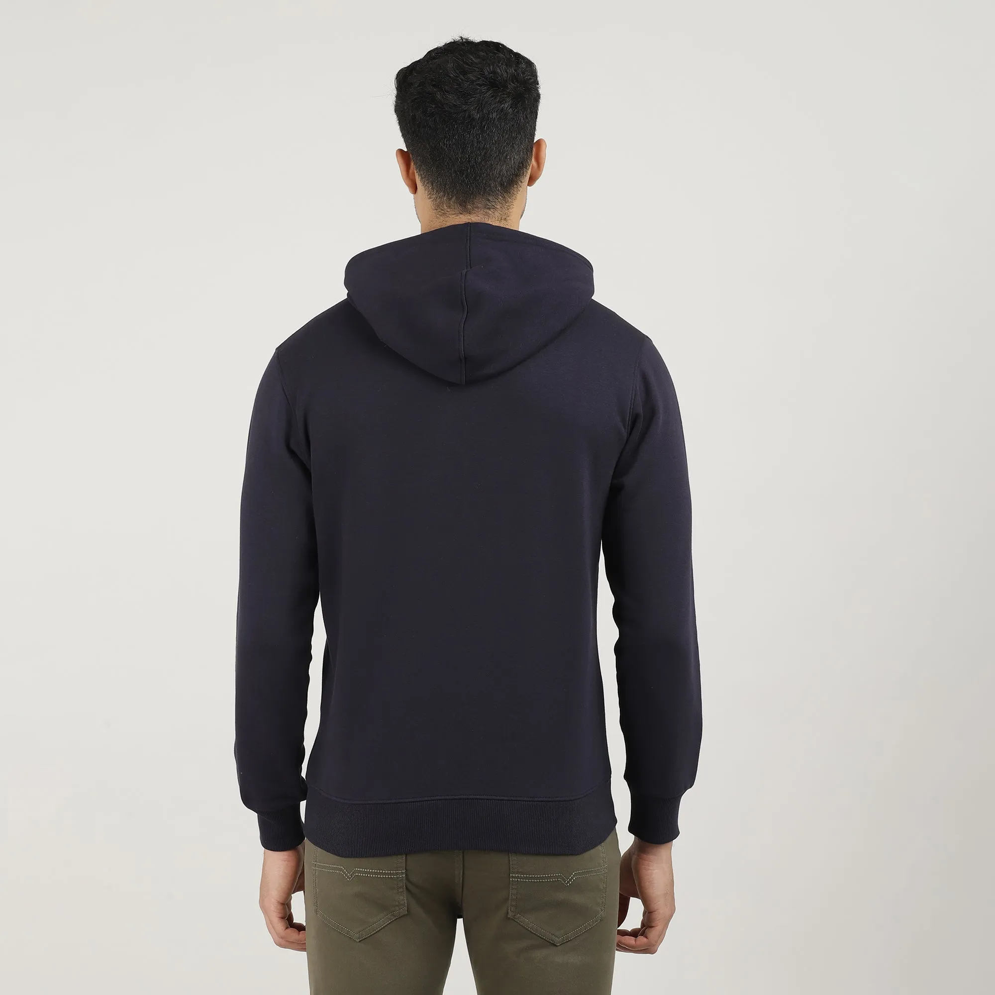 Navy, Fleece Full-Zip Hoodie