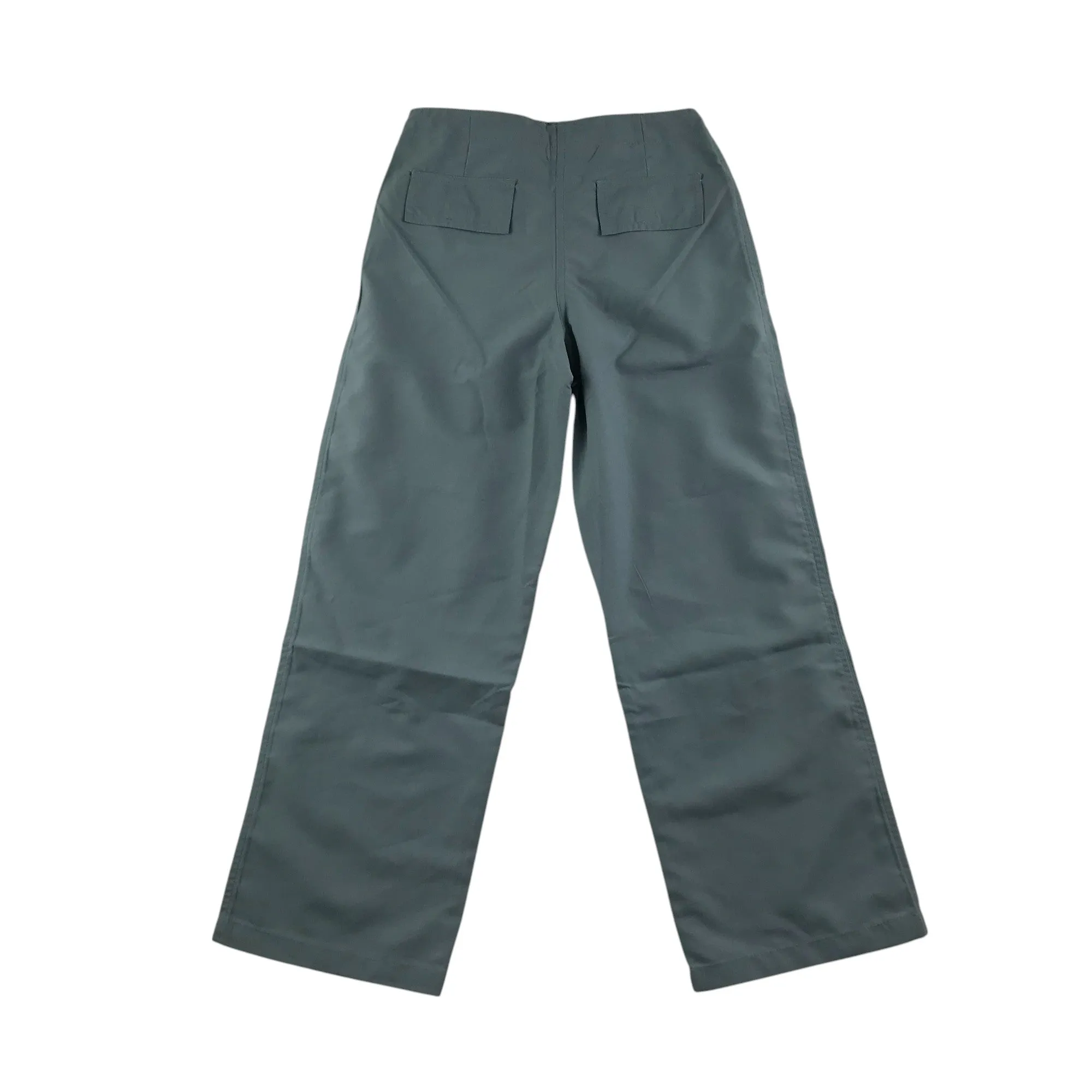 Nutshell Trouser 8-9 Years grey regular fit with zipped pockets on front