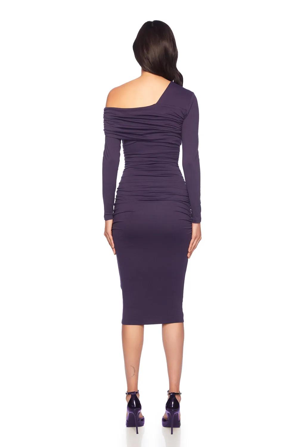 one off the shoulder dress