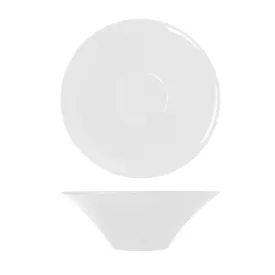 Opulence White Boston Melamine Bowl 25.5 x 9cm - Pack 6