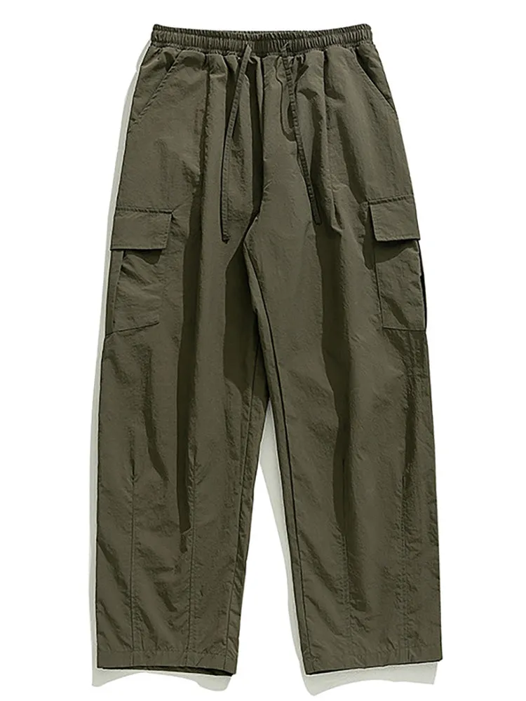 Outdoor Multi-Pocket Slacks Cargo Pants