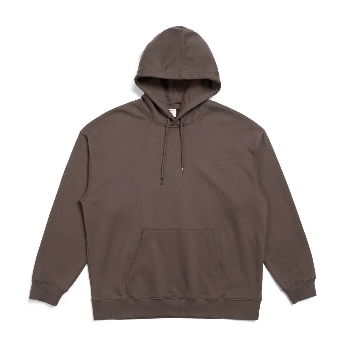 Oversize Solid Color Fabric Hoodie