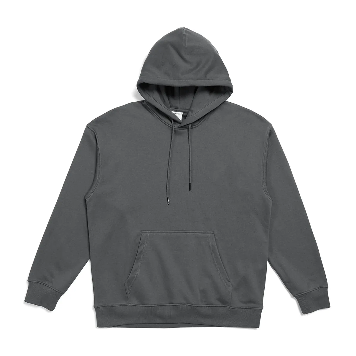 Oversize Solid Color Fabric Hoodie