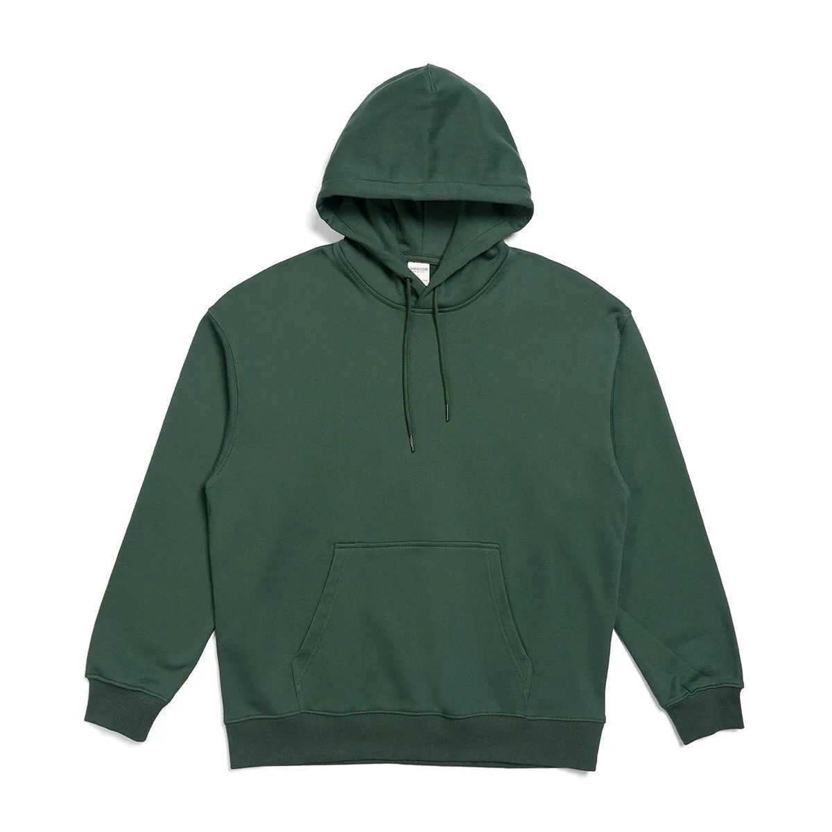 Oversize Solid Color Fabric Hoodie