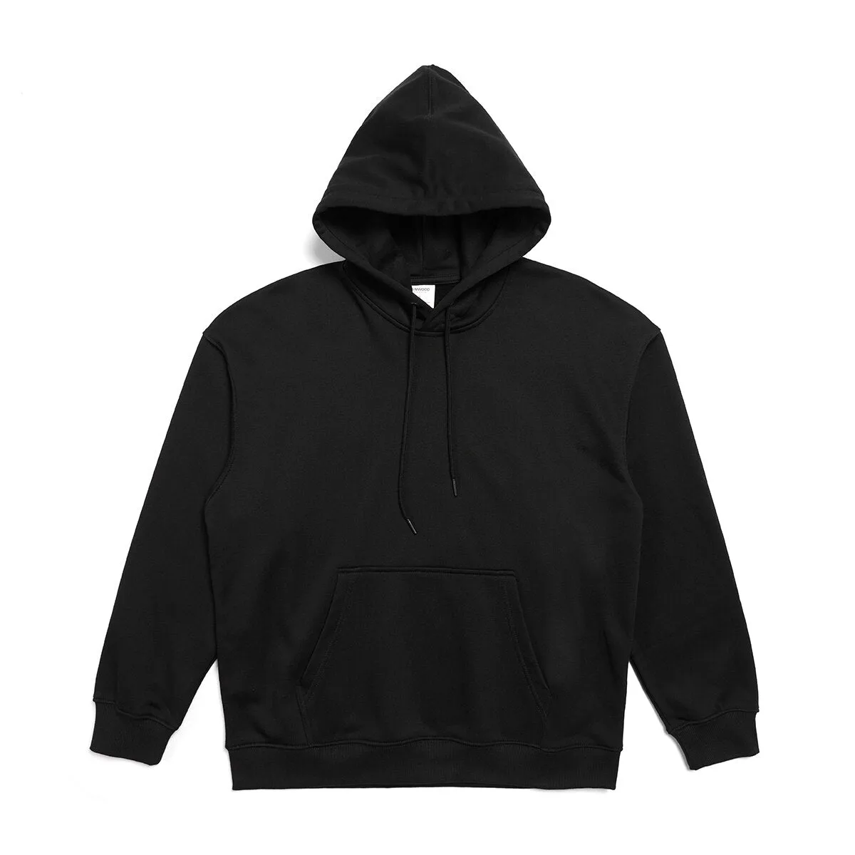 Oversize Solid Color Fabric Hoodie