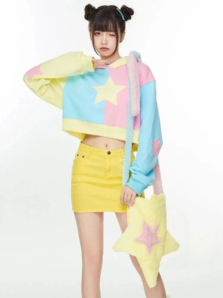 Pastel Star K-Pop Hoodie