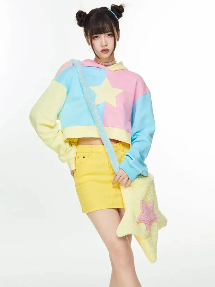 Pastel Star K-Pop Hoodie