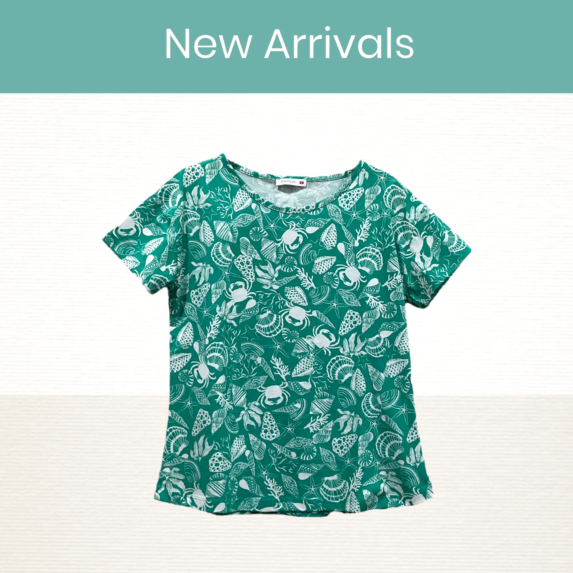 Patch Women Cotton Short Sleeve Printed T-Shirt