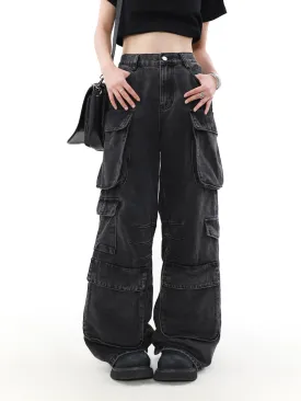 QS528A multi pocket pants