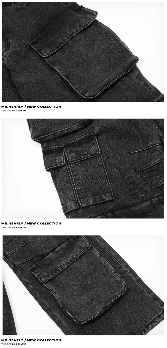 QS528A multi pocket pants