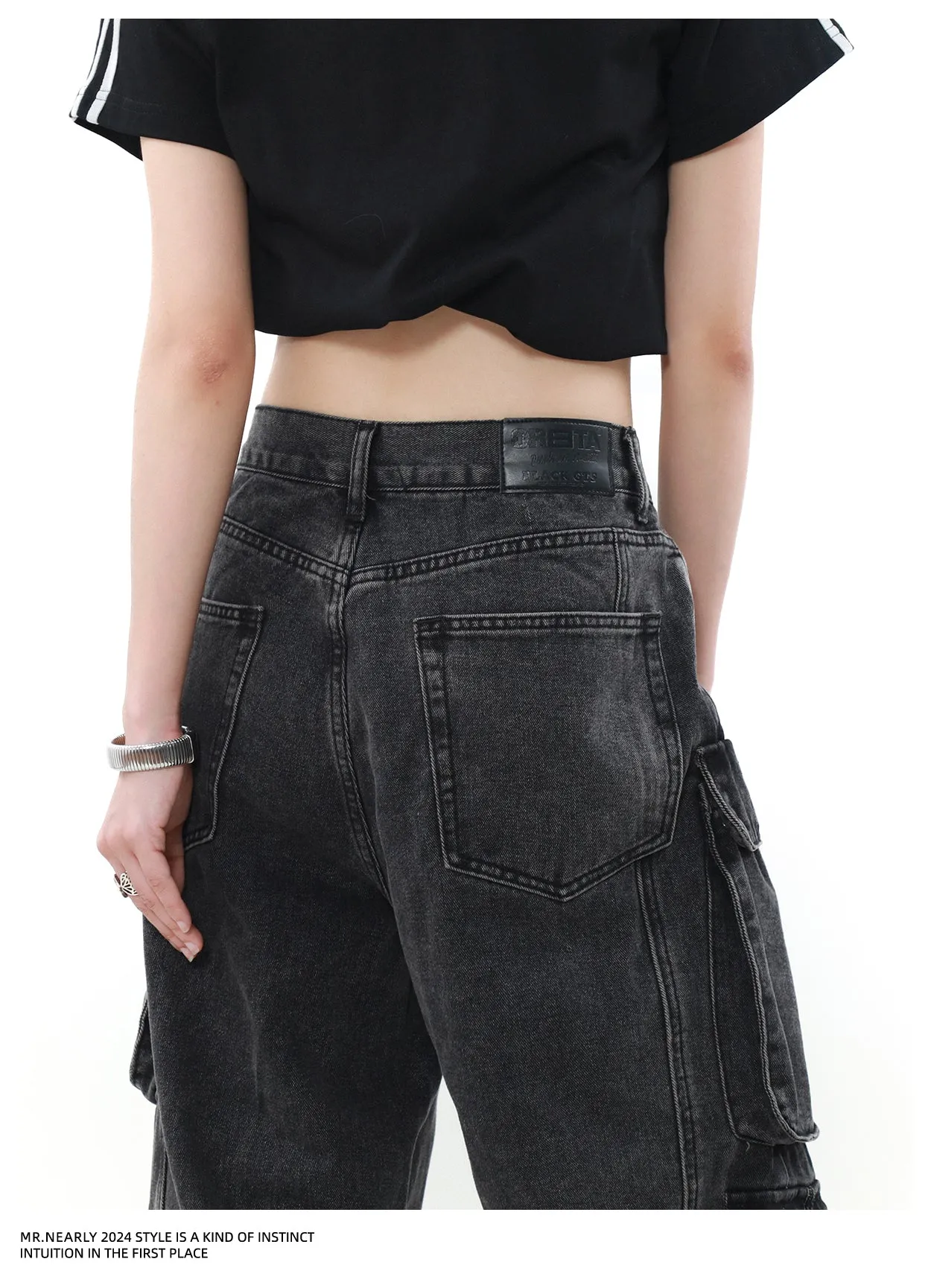QS528A multi pocket pants