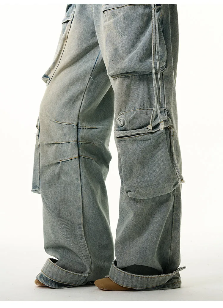 QS691A multi pocket pants