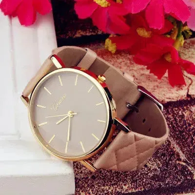 Quartz watch casual simplicity