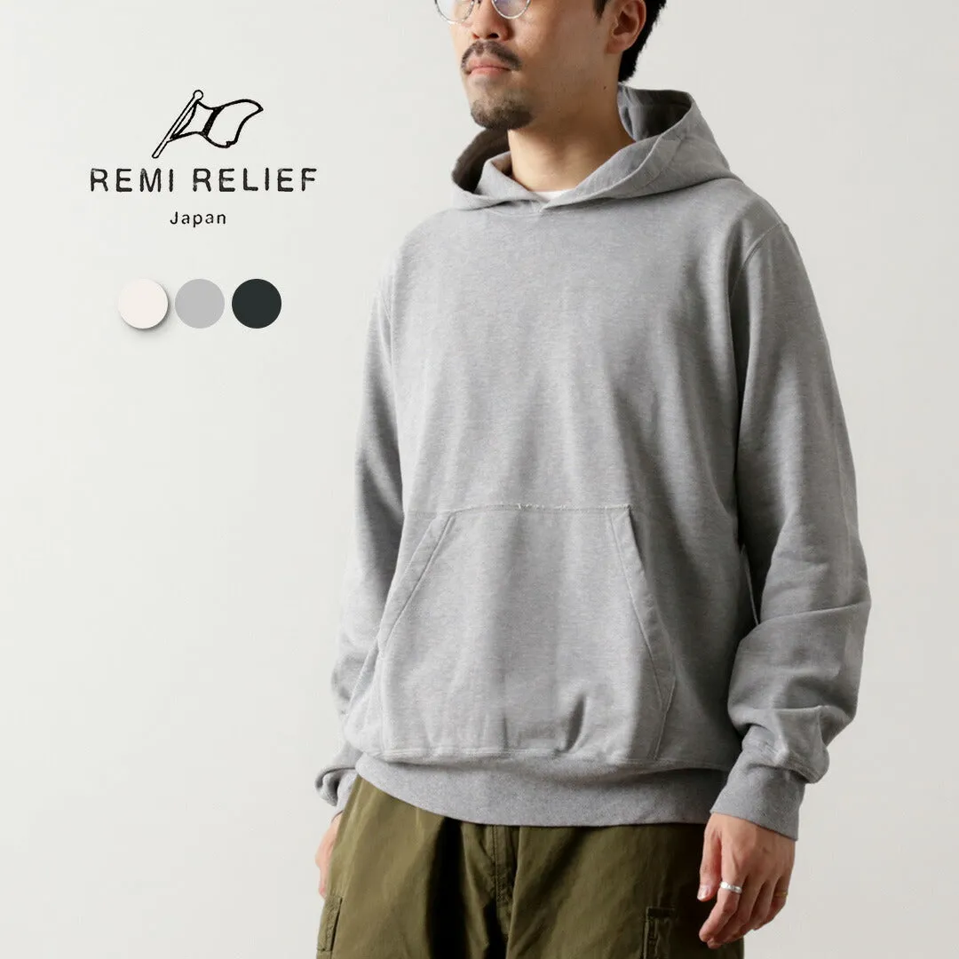 REMI RELIEF / SP-Finished Pile Hoodie (Solid Color)