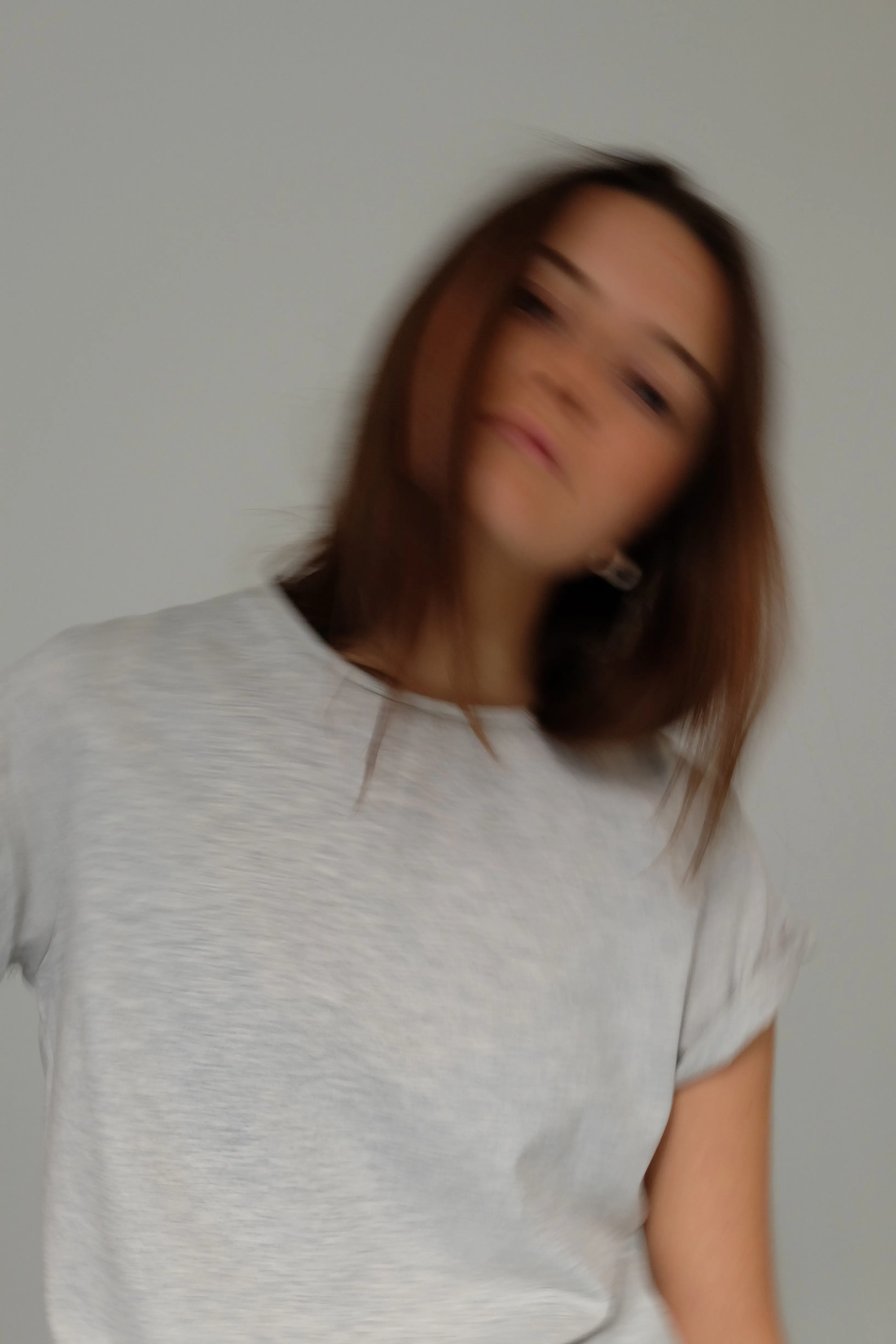 Rolled up sleeves shirt in light grey