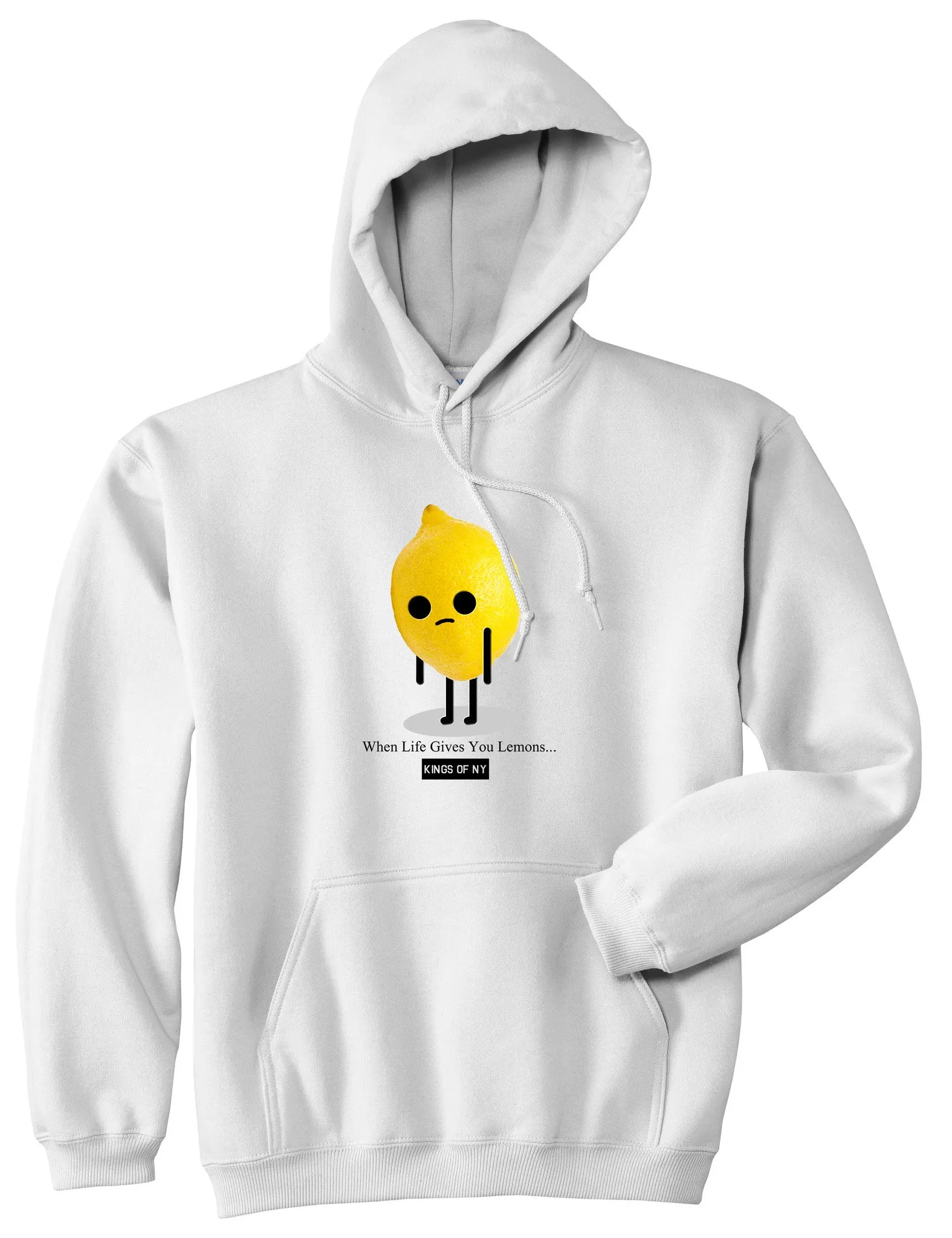 Sad Lemon Pullover Hoodie